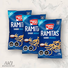 RAMITA SALADA MARCO POLO 42 GR X 10 UN