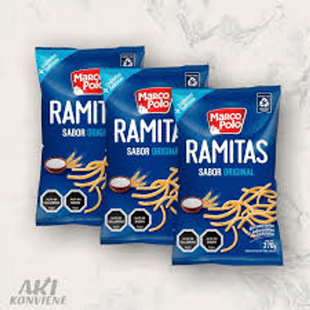 RAMITA SALADA MARCO POLO 42 GR X 10 UN 