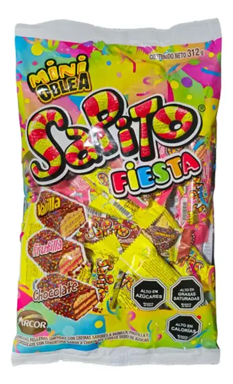 SAPITO OBLEA MINI X 24 UN