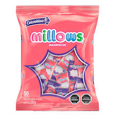 MILLOWS HALLOWEEN COLOMBINA X 50 UN