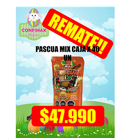 PASCUA MIX FRUNA 130 GRAMOS CAJA X 40 UN