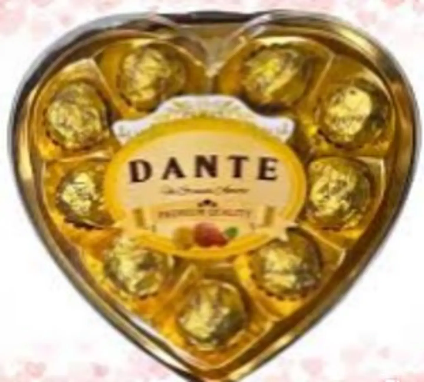 BOMBON DANTE CORAZON X 12 UN 1