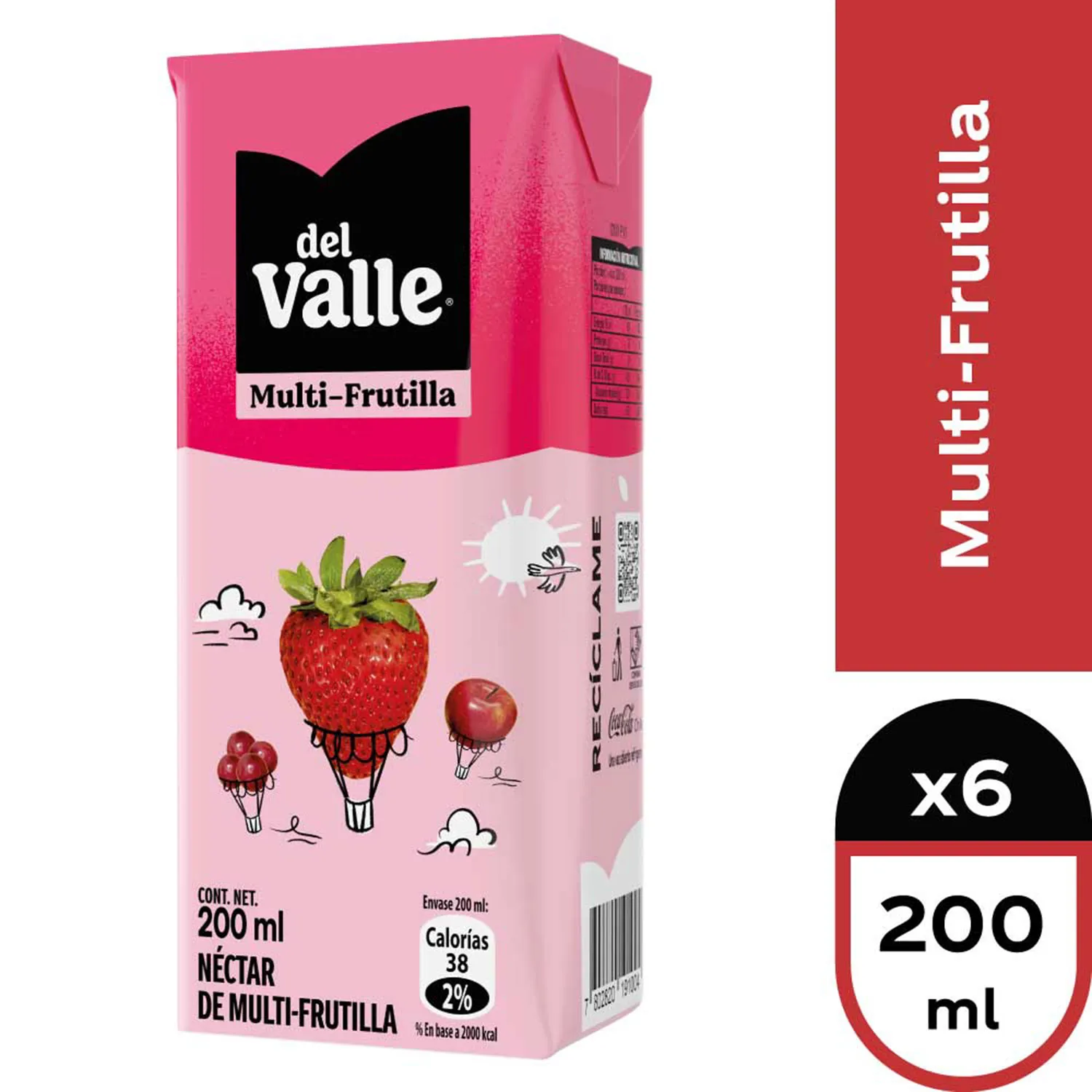 JUGO ANDINA DEL VALLE 200cc x 24 UN | CONFITERIA CONFIMAX CALAMA