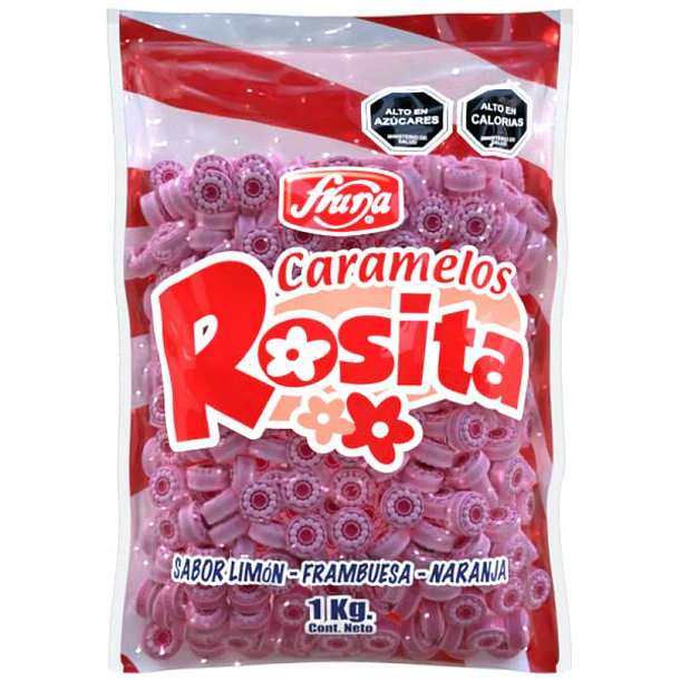 CARAMELO ROSITA FRUNA 1 KILO 