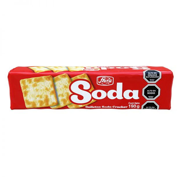 GALLETA SODA FRUNA 190G 