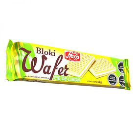 OBLEA WAFER BLOKI LIMON