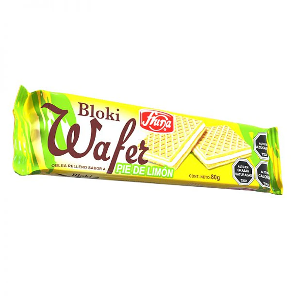OBLEA WAFER BLOKI LIMON 