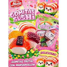 GOMITAS SUSHI FRUNA X30UN