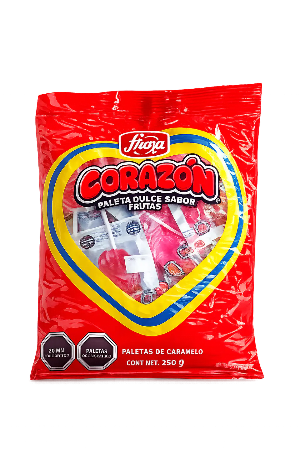 PALETA CORAZON FRUNA X 20 1