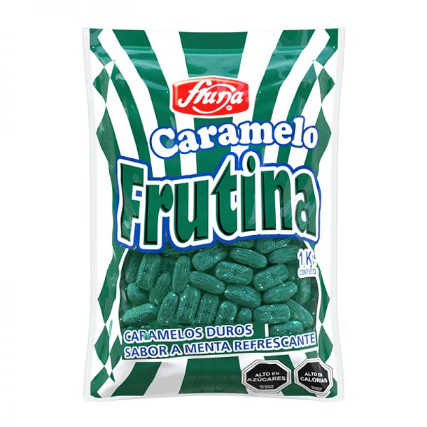 CARAMELO FRUTINA MENTA 1KG FRUNA 