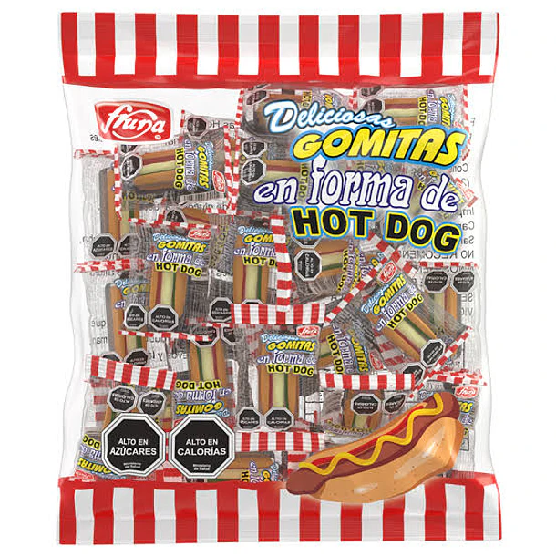 MINI HOTDOG FRUNA X 36 UN 