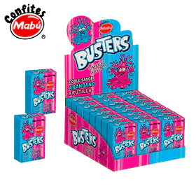 BUSTER MABU ARANDANO FRUTILLA X 24 UN