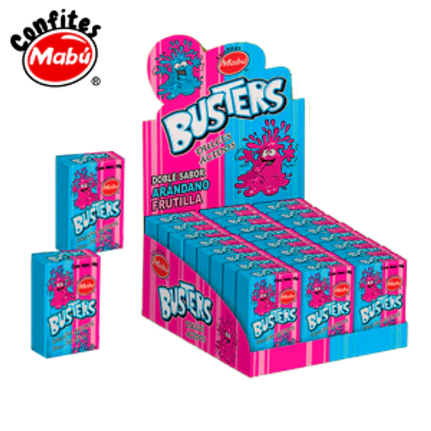 BUSTER MABU ARANDANO FRUTILLA X 24 UN 