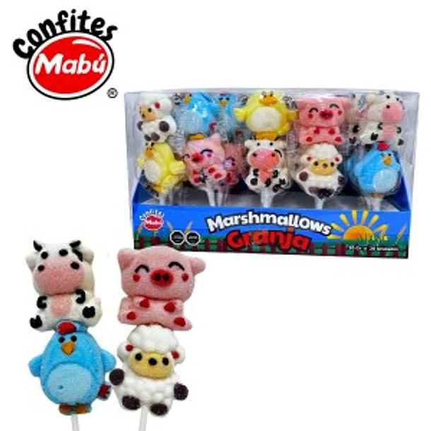MARSHMALLOWS GRANJA X20UN 