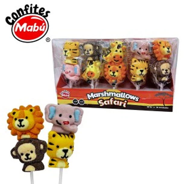 MARSHMALLOWS SAFARI X20 UN 