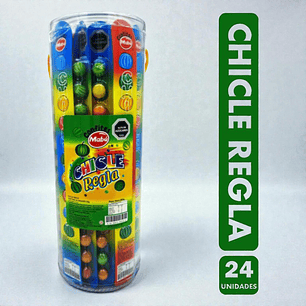Chicle regla 24 un