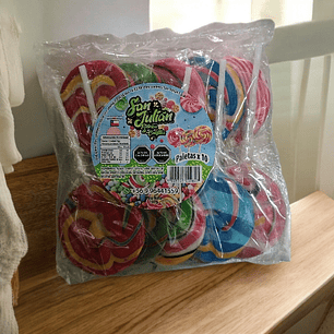 Paleta Caramelo 10 un San Julian