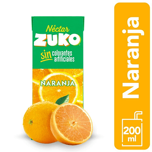 Nectar Naranja Zuko 6 x 200ml