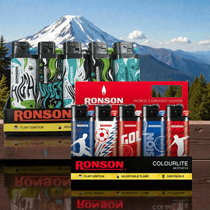 Encendedor Diseños RONSON 20 un