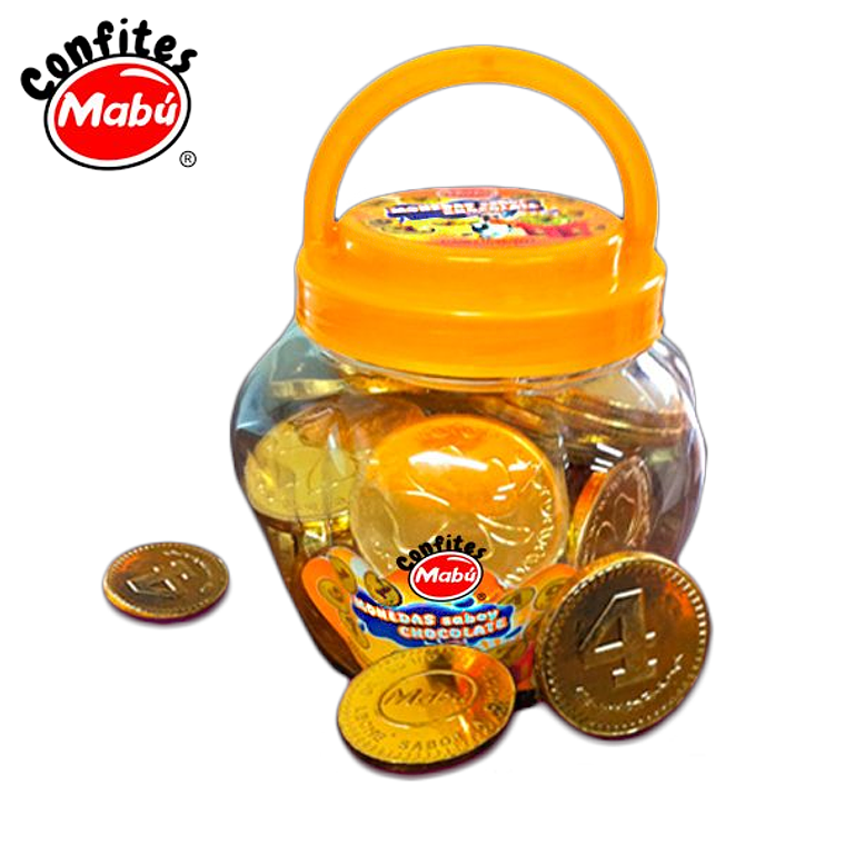MONEDAS DE CHOCOLATE 30 UN 1