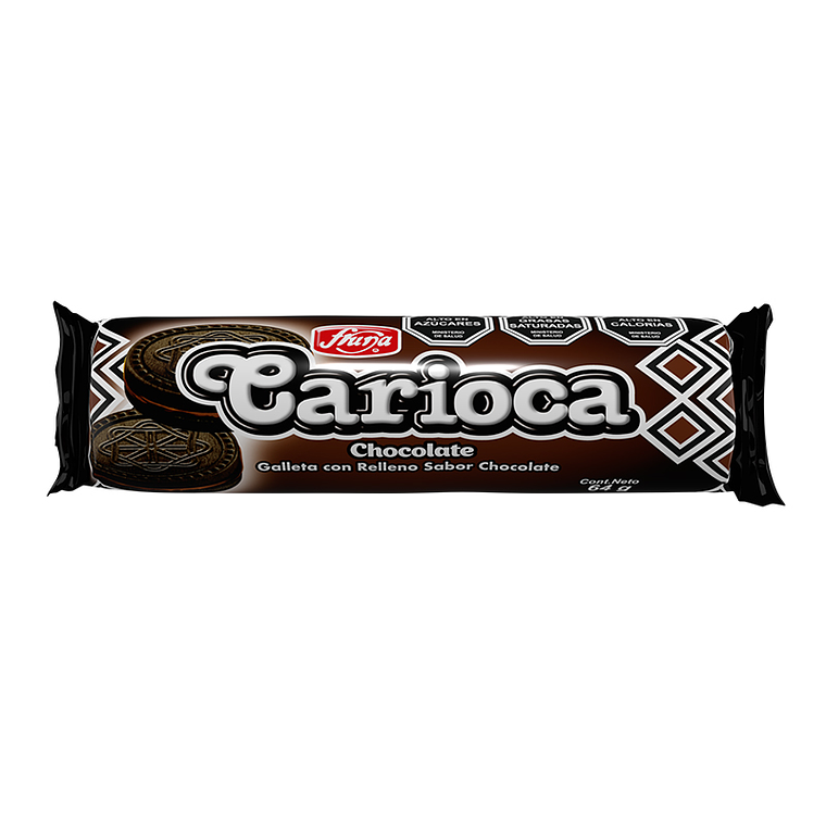 CARIOCA CHOCOLATE 64GRS 10 UN 1