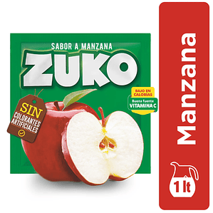 ZUKO EN POLVO MANZANA 10 UN
