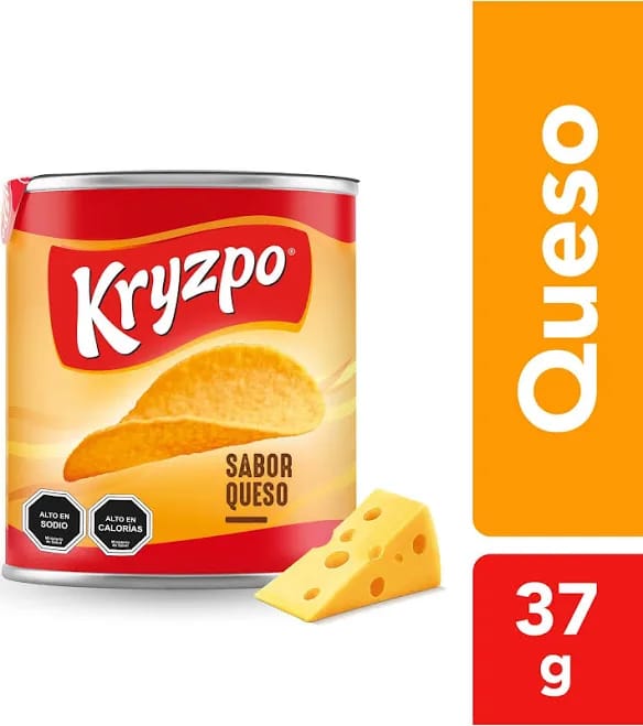 KRYZPO QUESO 37GRS 6 UN 1