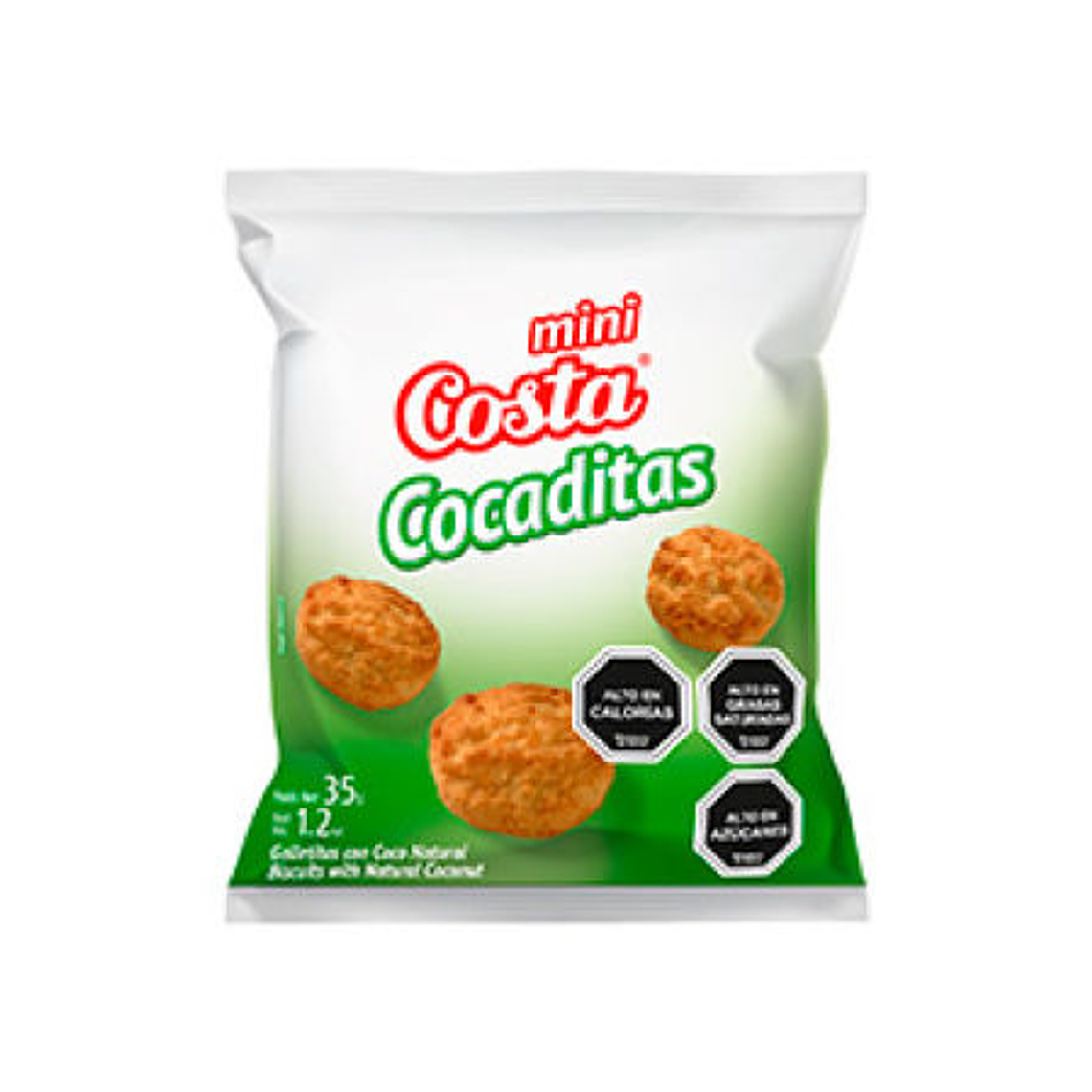 GALLETA MINI COCADITAS 35GR 10 UN 1