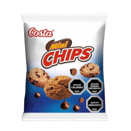 GALLETA MINI CHIPS CHOC 35GR COSTA 1