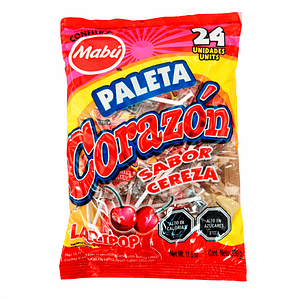 PALETA CORAZON 24 UN