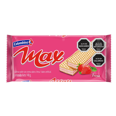 GALLETA MAX  FRUTILLA 140grs 1
