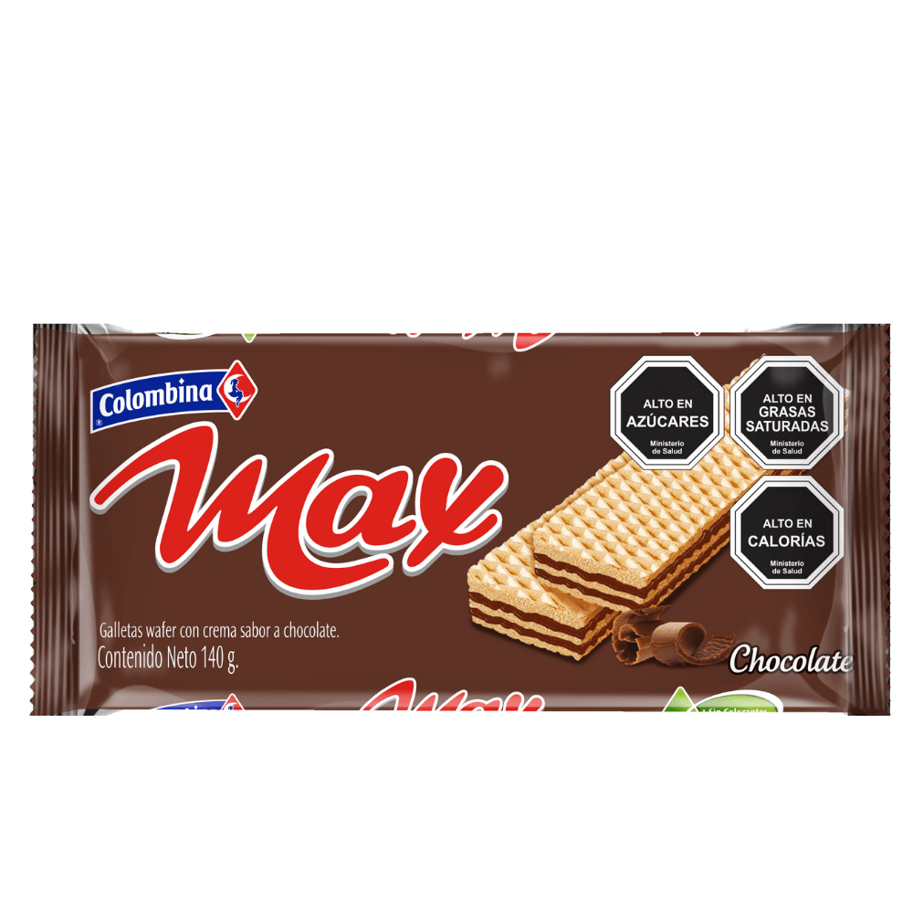 GALLETA MAX CHOCOLATE 140GRS 1