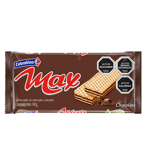 GALLETA MAX CHOCOLATE 140GRS
