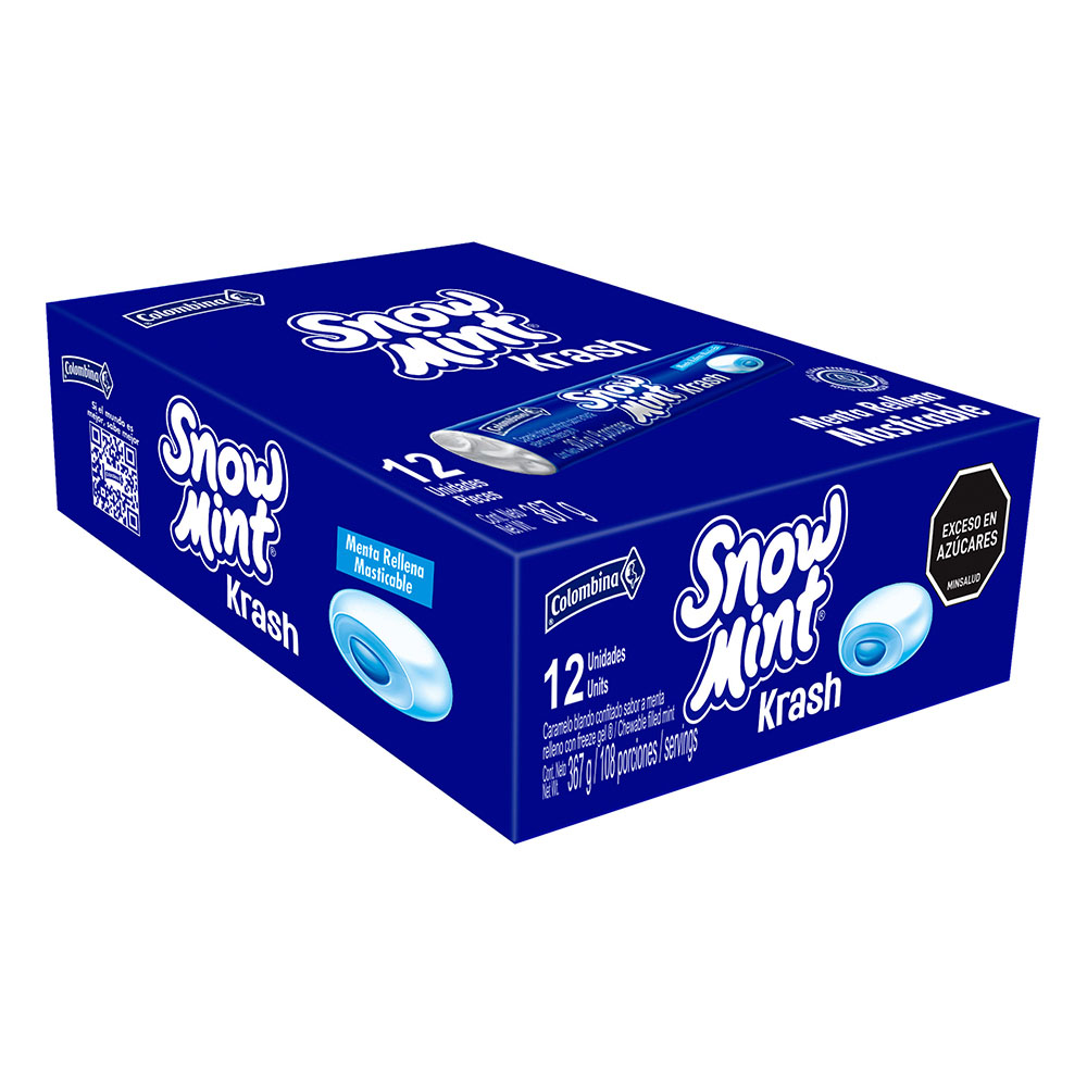 CARAMELO BLANDO SNOW MINT KRASH 30,6GRS 1