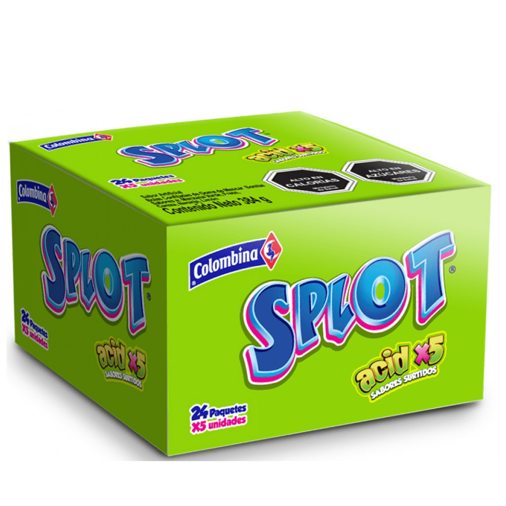 CHICLE SPLOT X 5 1