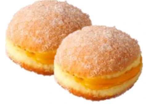 Bola de Berlim com Creme