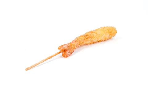 Gambas Panadas em Pão Japonês