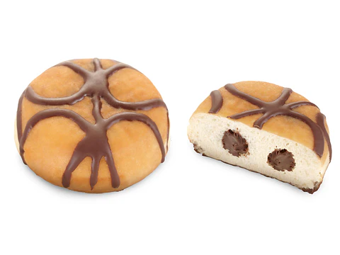 Bola de Berlim de Chocolate Decorada