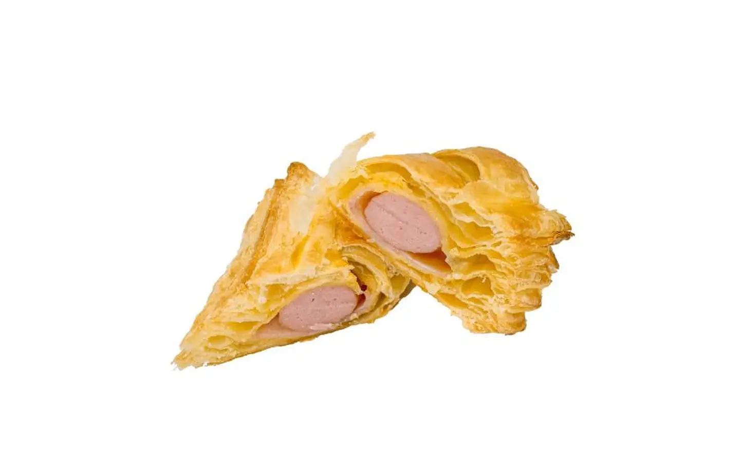 Folhado de Salsicha e Fiambre 1