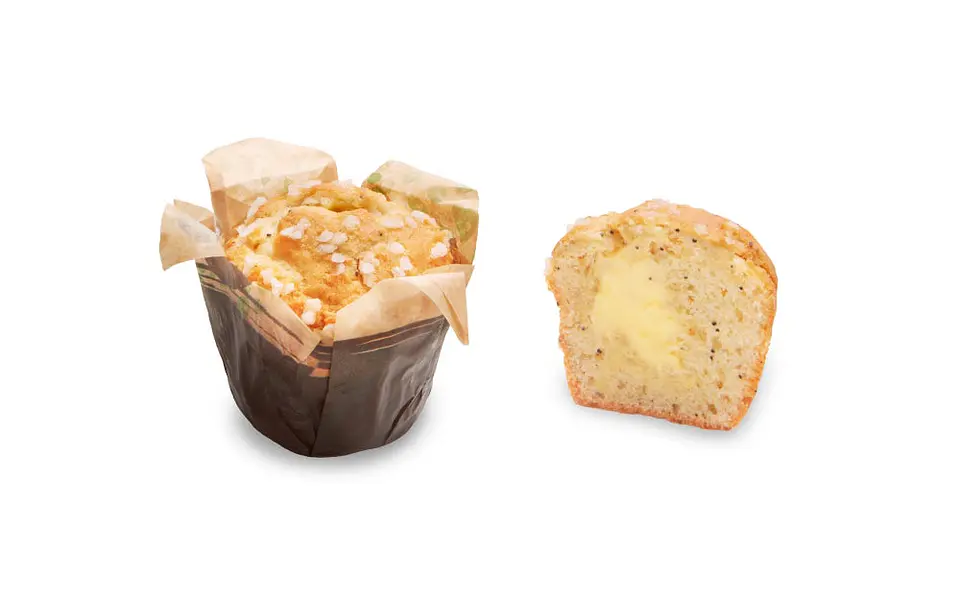 Muffin Vegan Limão Poppies 1