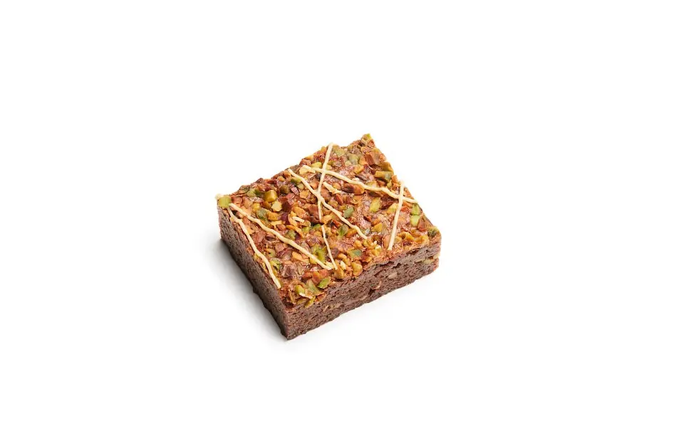 Brownie Pistacho Pré-Cortado 1