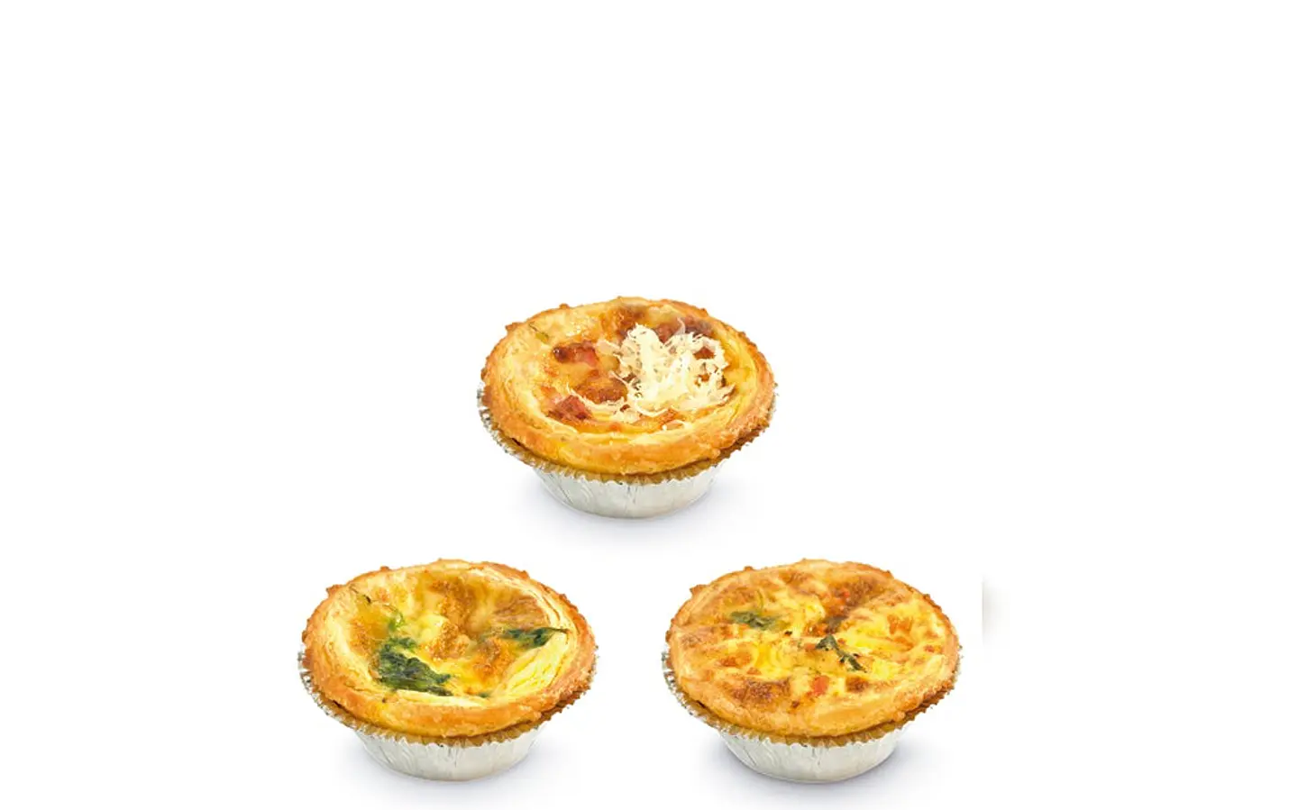 Sortido Mini Quiches 3 Sabores 1