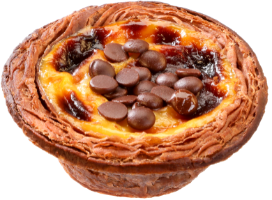 Pastel de Nata Cacau com Avelãs