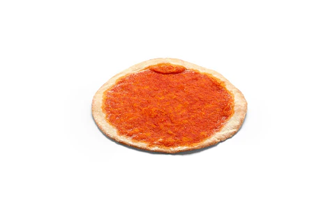 Base de Pizza Fina Com Tomate