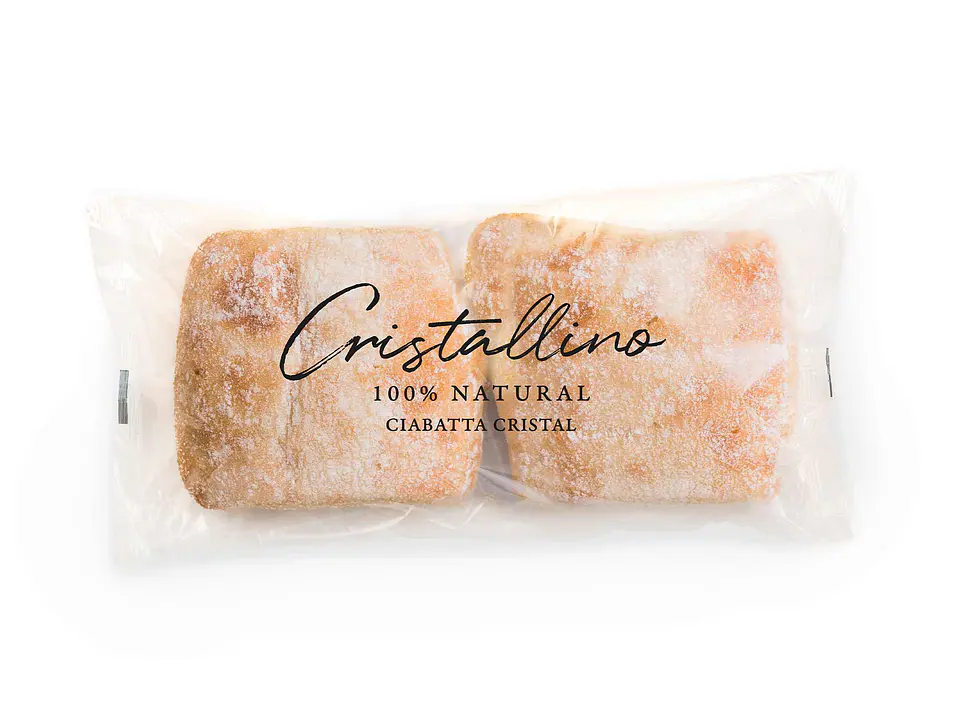 Chapata Cristallino 100% Natural 28px2u 1
