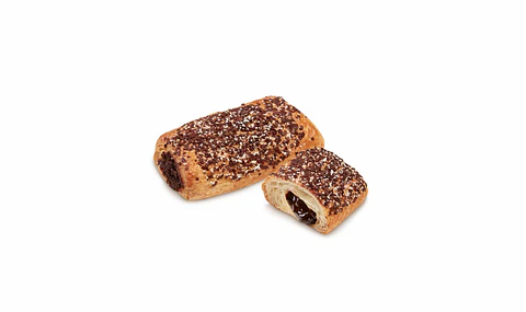 Napolitana de Chocolate Decorada