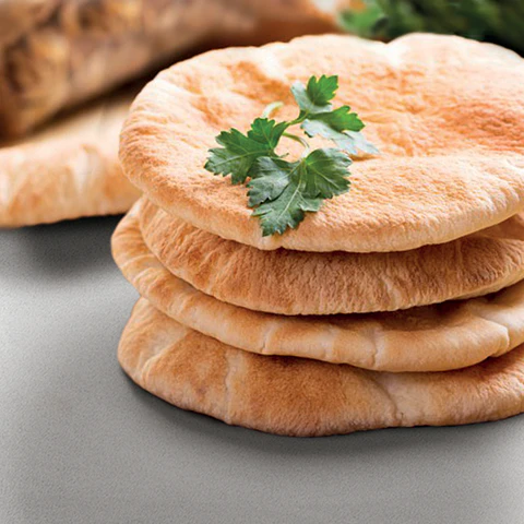 Pão pita congelado