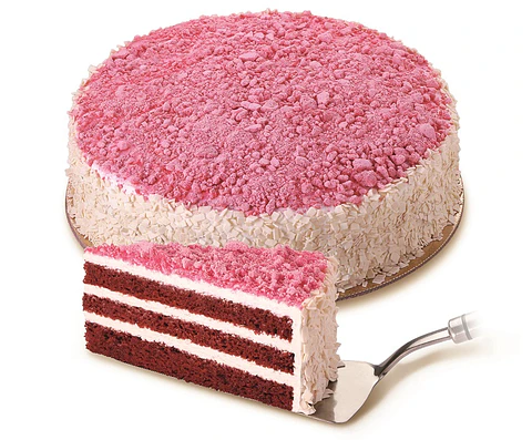 Bolo Red Velvet com Queijo