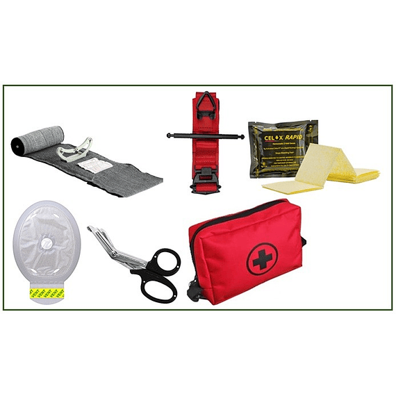 BOTIQUIN HERIDAS ARMAS DE FUEGO