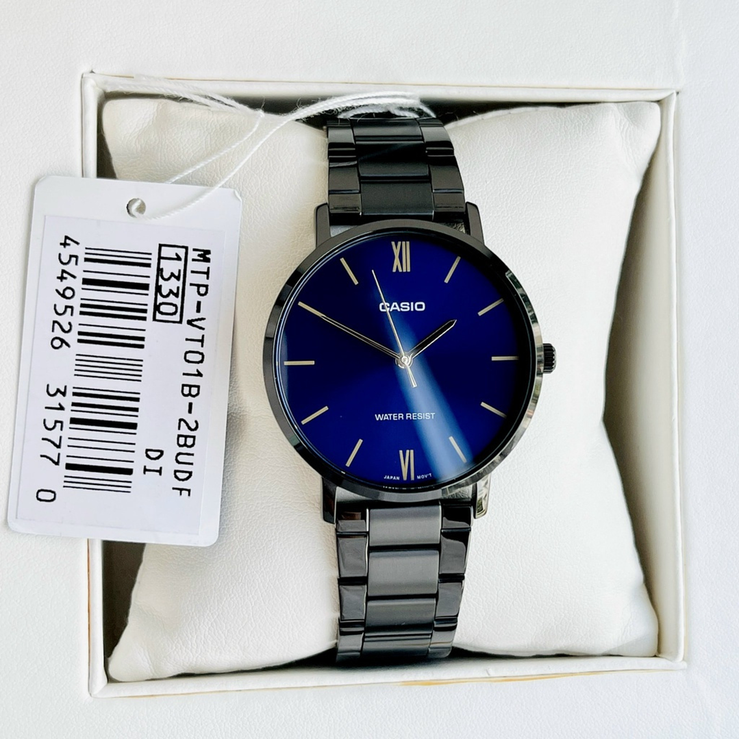 Reloj Casio hombre Modelo MTP-VT01B-2B 4